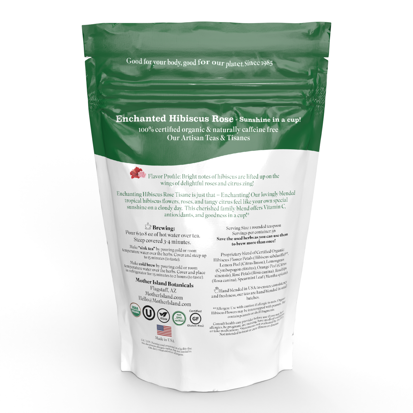 Enchanted Hibiscus Rose Tisane