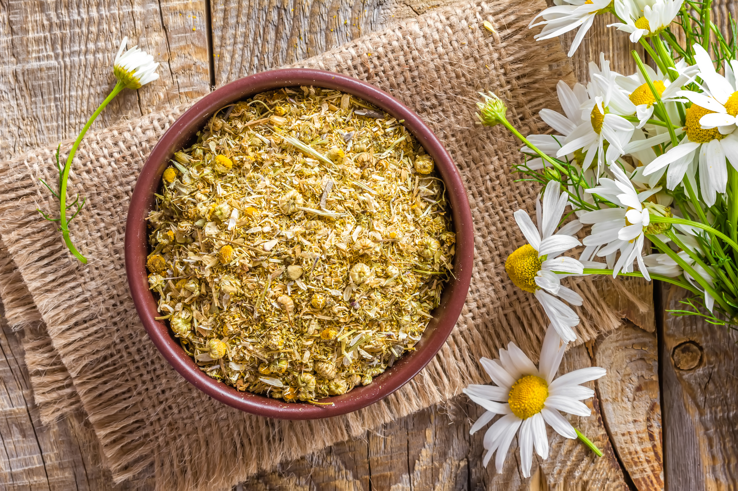 Chamomile Flower, Certified Organic, non-GMO 4 and 8 oz cut/sifted and powder