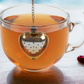 Heart-Shaped Tea Ball Infuser, Stainless Steel, with Chain and Hook