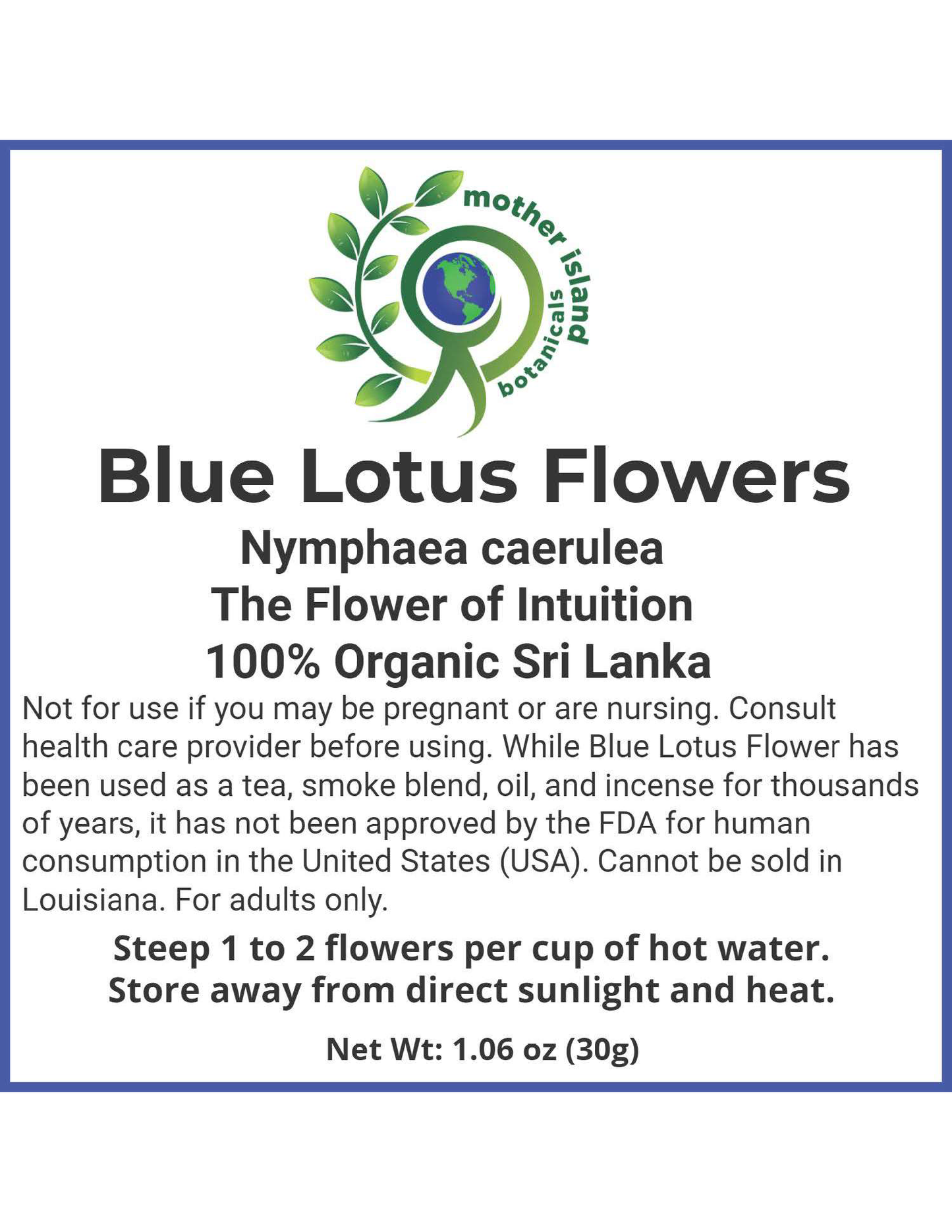 Blue Lotus Flower